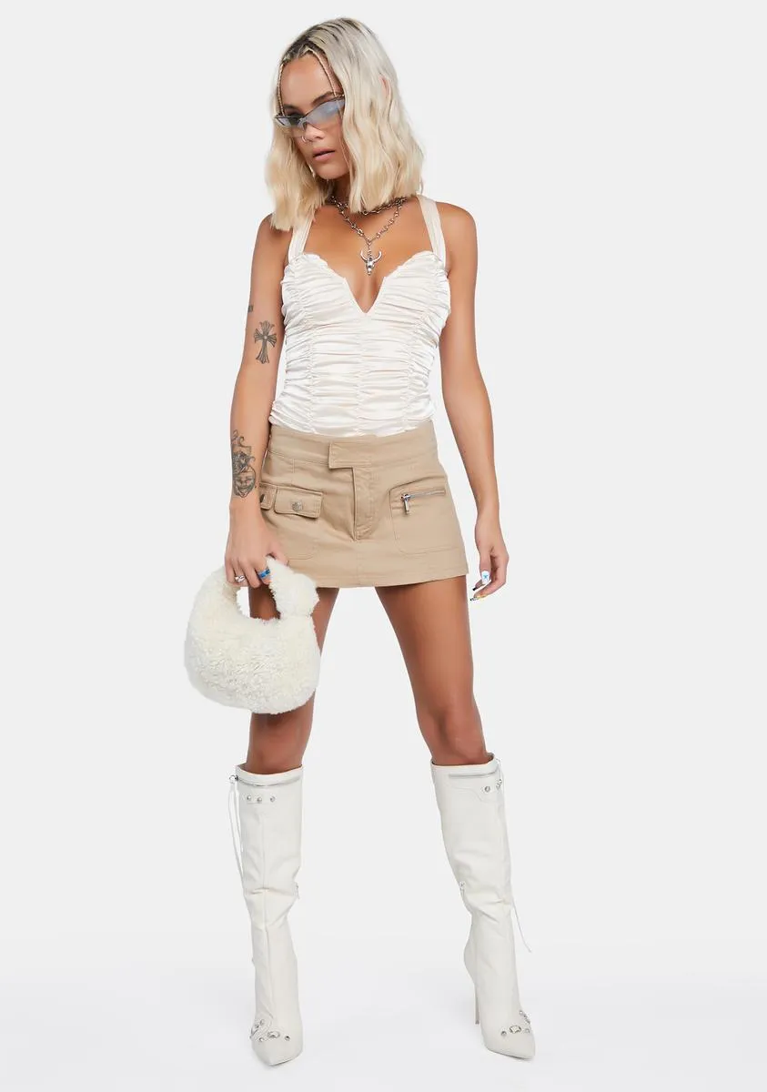 Extra Famous Ruched Bodysuit sold by Dolls Kill product image thumbnail 3