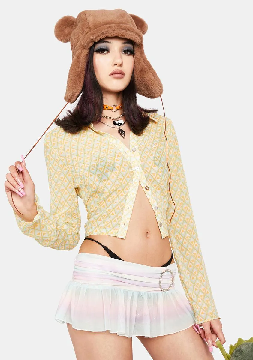You're Unpredictable Button Up Shirt sold by Dolls Kill product image thumbnail 2
