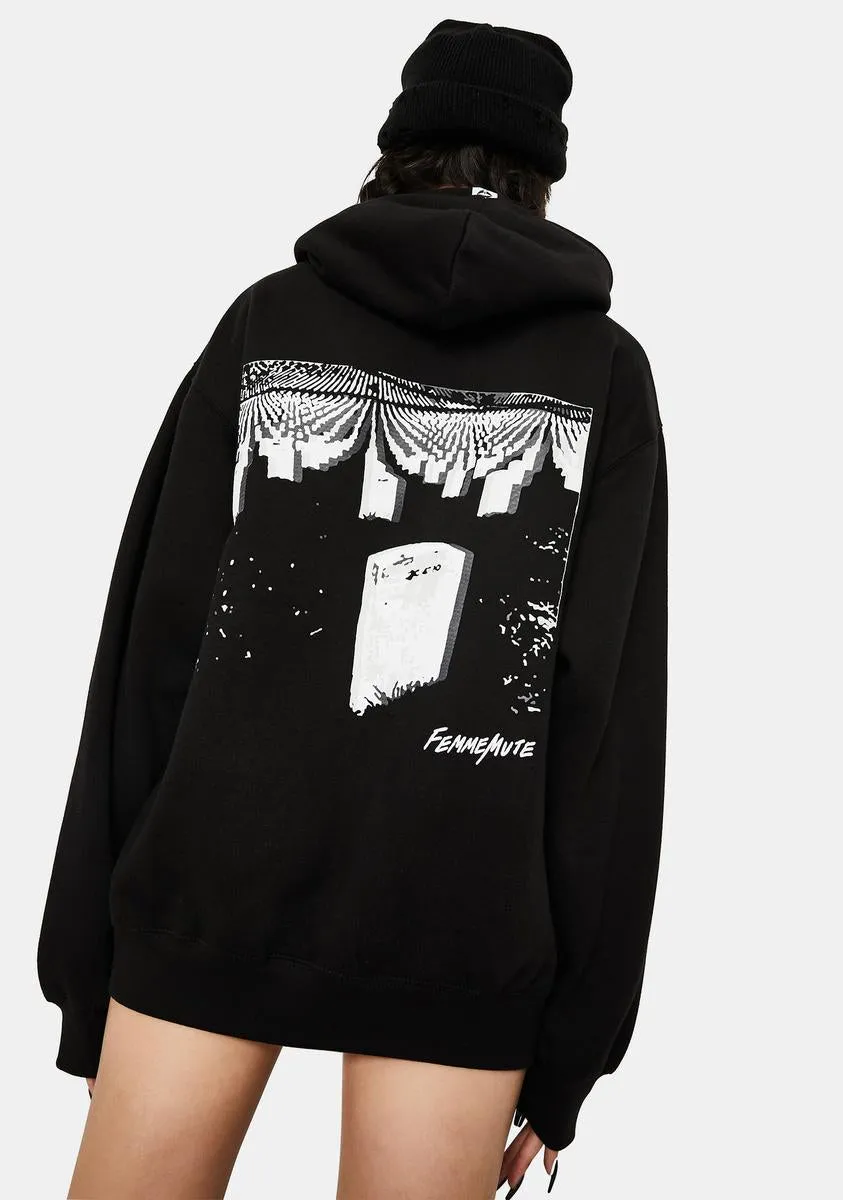Small Talk Graphic Hoodie sold by Dolls Kill product image thumbnail 2