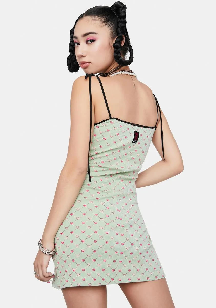 XO Green Dress sold by Dolls Kill product image thumbnail 4