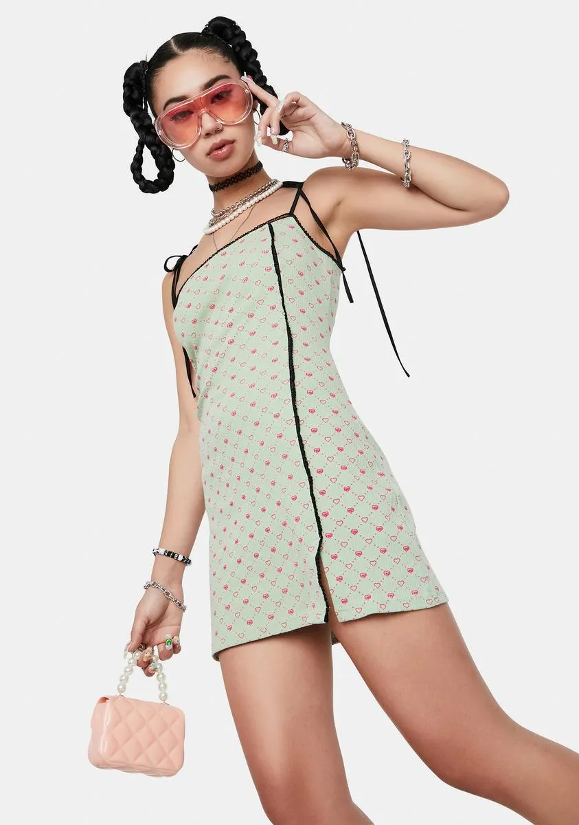 XO Green Dress sold by Dolls Kill product image thumbnail 2