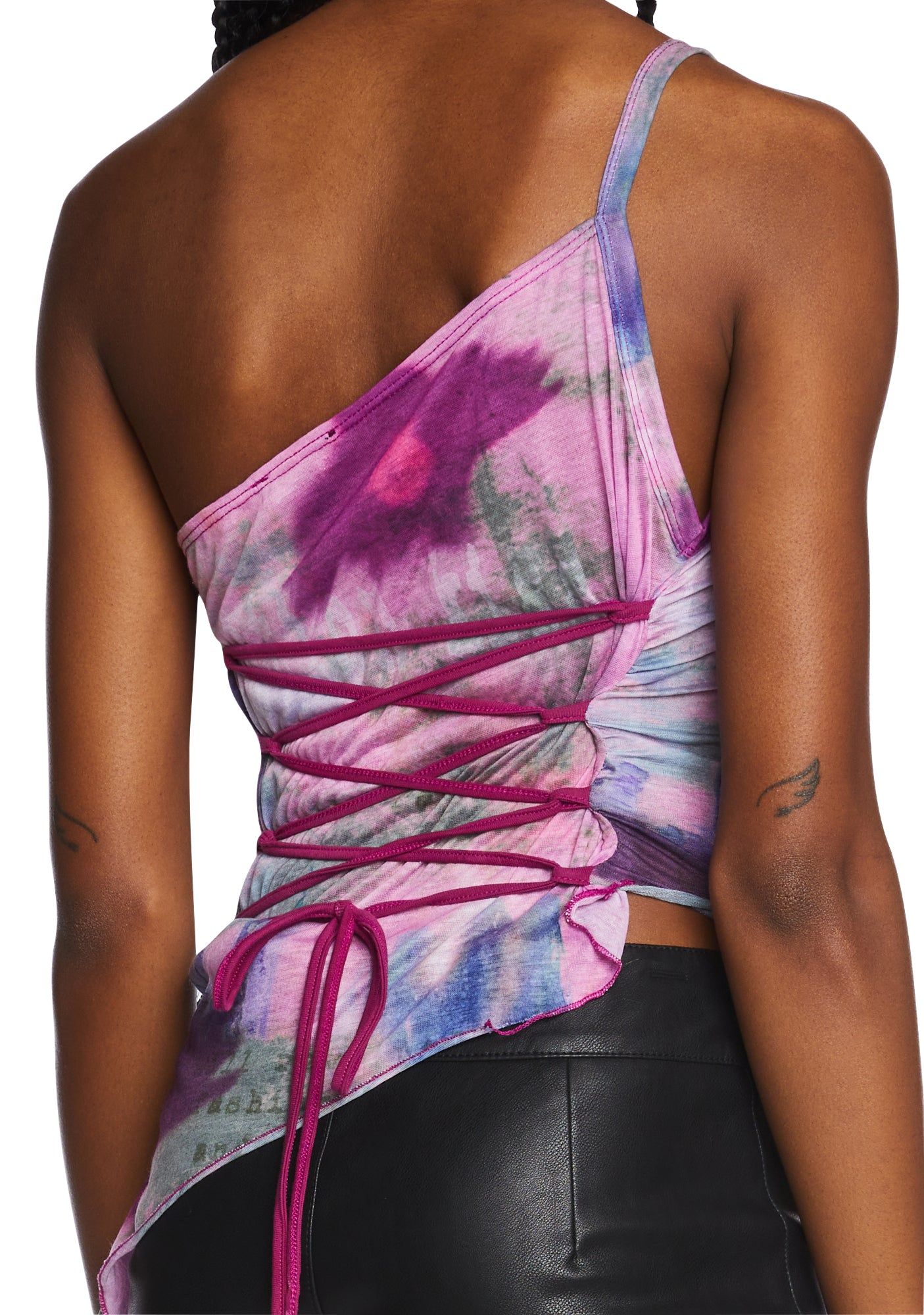 Lena One-Shoulder Top sold by Dolls Kill product image thumbnail 5