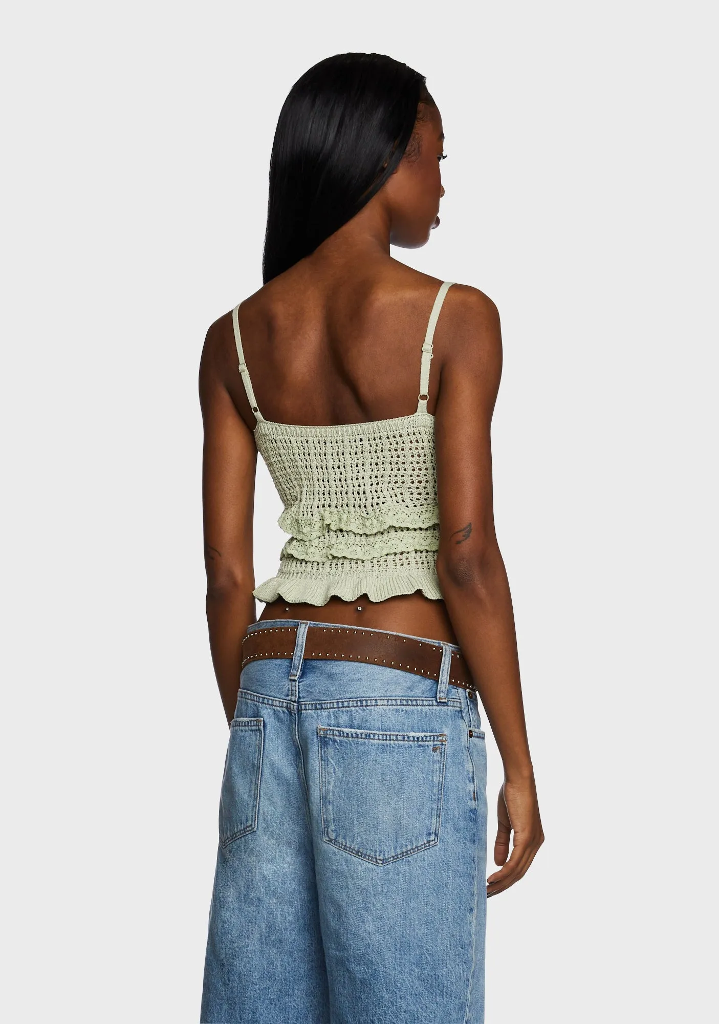 Chatty Talks Crochet Top sold by Dolls Kill product image thumbnail 4