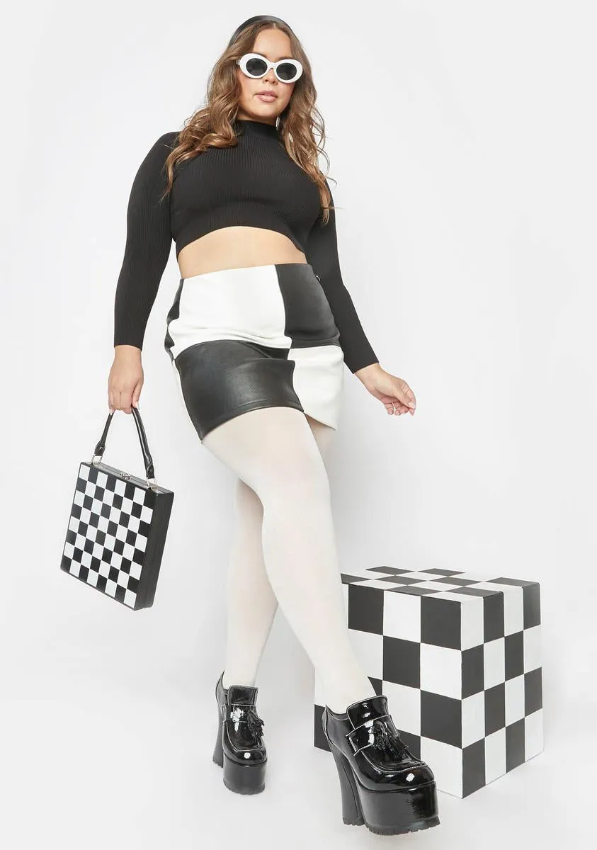 Plus Leader Of The Pack Mini Skirt sold by Dolls Kill product image thumbnail 3