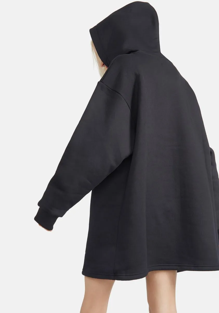 Magic Hell Off Hoodie Dress sold by Dolls Kill product image thumbnail 4