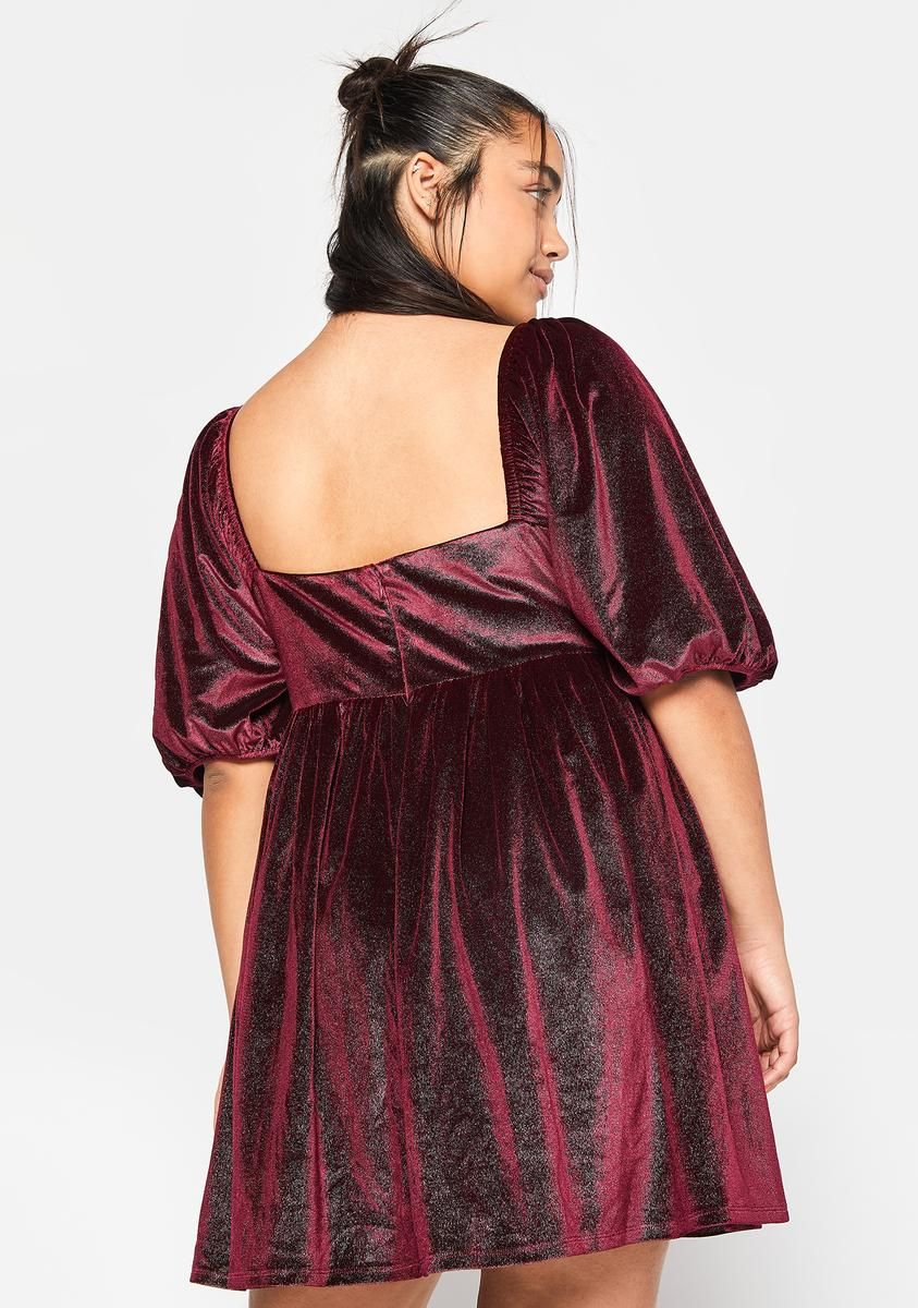 Plus So Devoted Babydoll Dress sold by Dolls Kill product image thumbnail 4