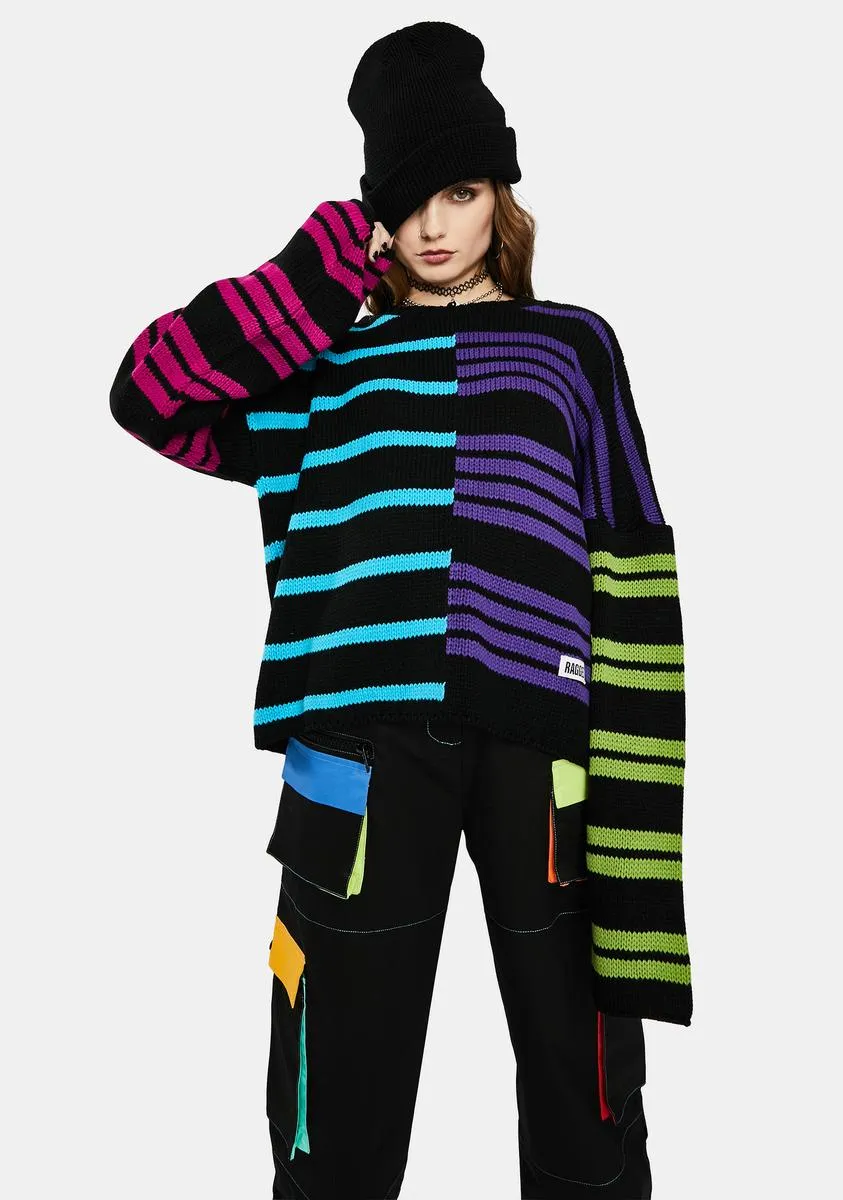 Buzz Knit Sweater sold by Dolls Kill