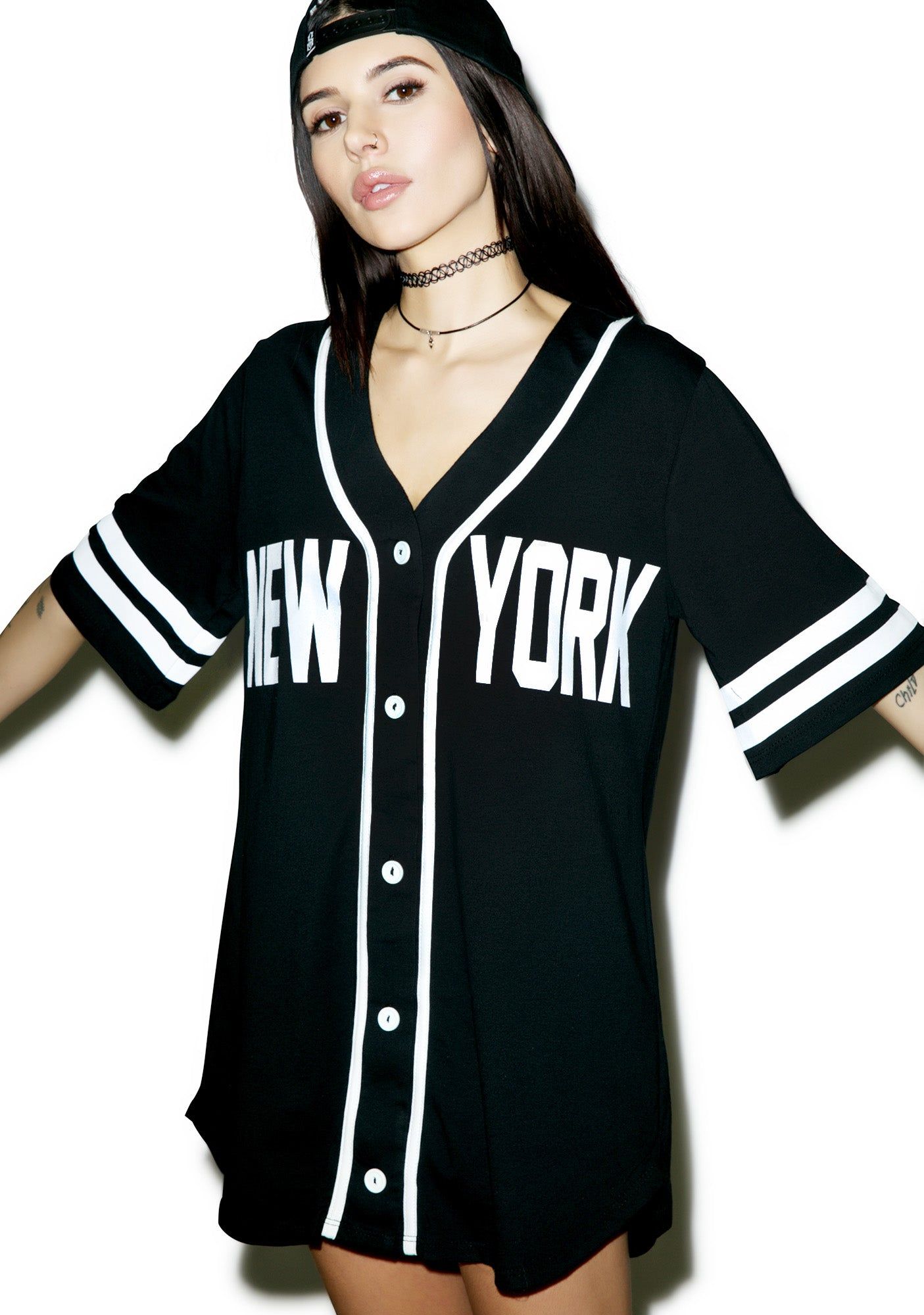 Empire State Jersey Tee sold by Dolls Kill product image thumbnail 3