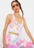 Tie Dye Moonbeam Amor Crop Tank sold by Dolls Kill