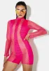 Hottie Fine As Wine Fishnet Romper sold by Dolls Kill