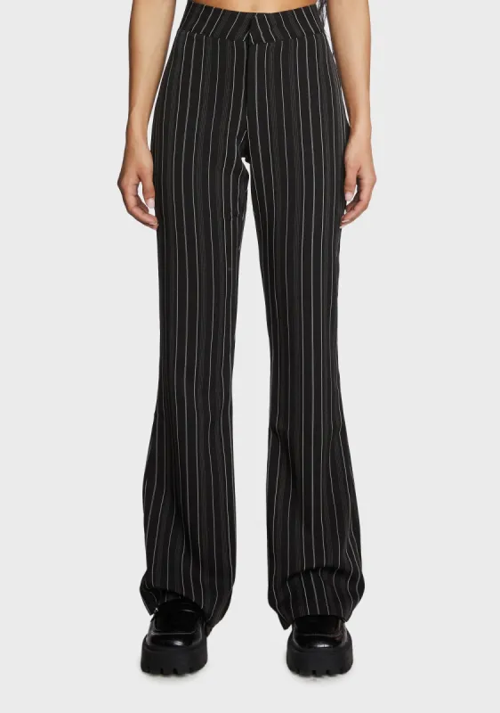 Pinstripe Trousers sold by Dolls Kill