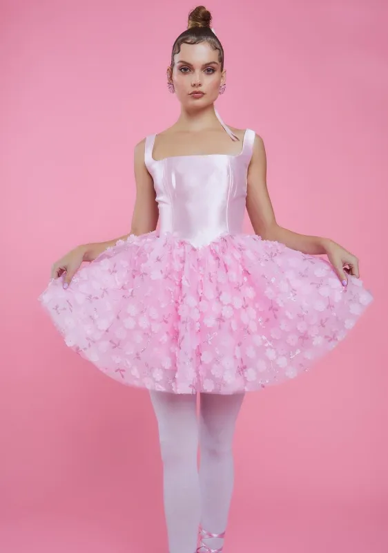 So On Pointe Flower Tutu Dress sold by Dolls Kill