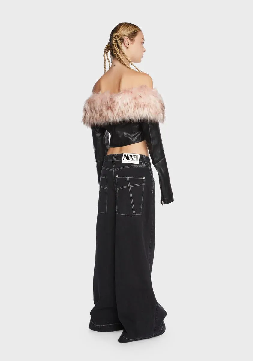 Dangerous Flirt Moto Jacket sold by Dolls Kill product image thumbnail 3