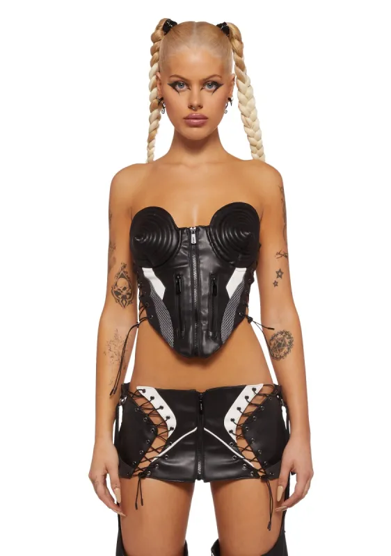 Cone Corset Top sold by Dolls Kill
