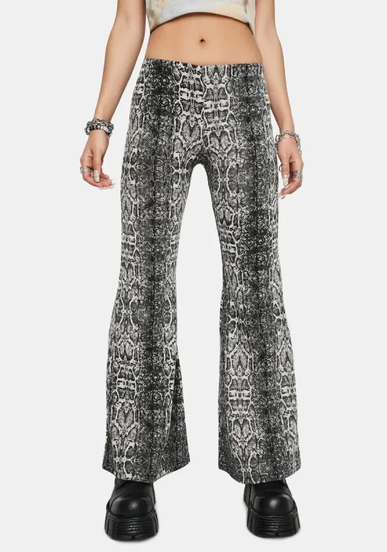 Python Wide Leg Pants sold by Dolls Kill