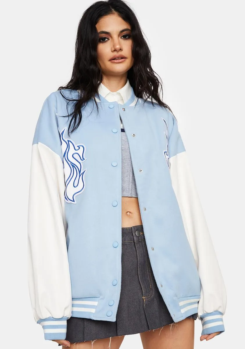 For The Team Oversized Bomber Jacket sold by Dolls Kill product image thumbnail 2