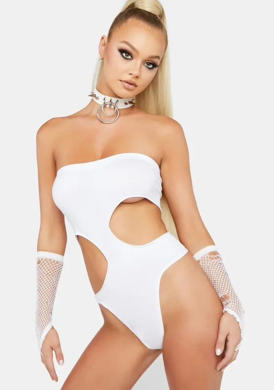 Femme Fatale Cutout Bodysuit sold by Dolls Kill