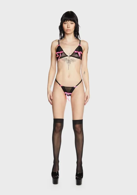 Under Pressure Lingerie Set sold by Dolls Kill