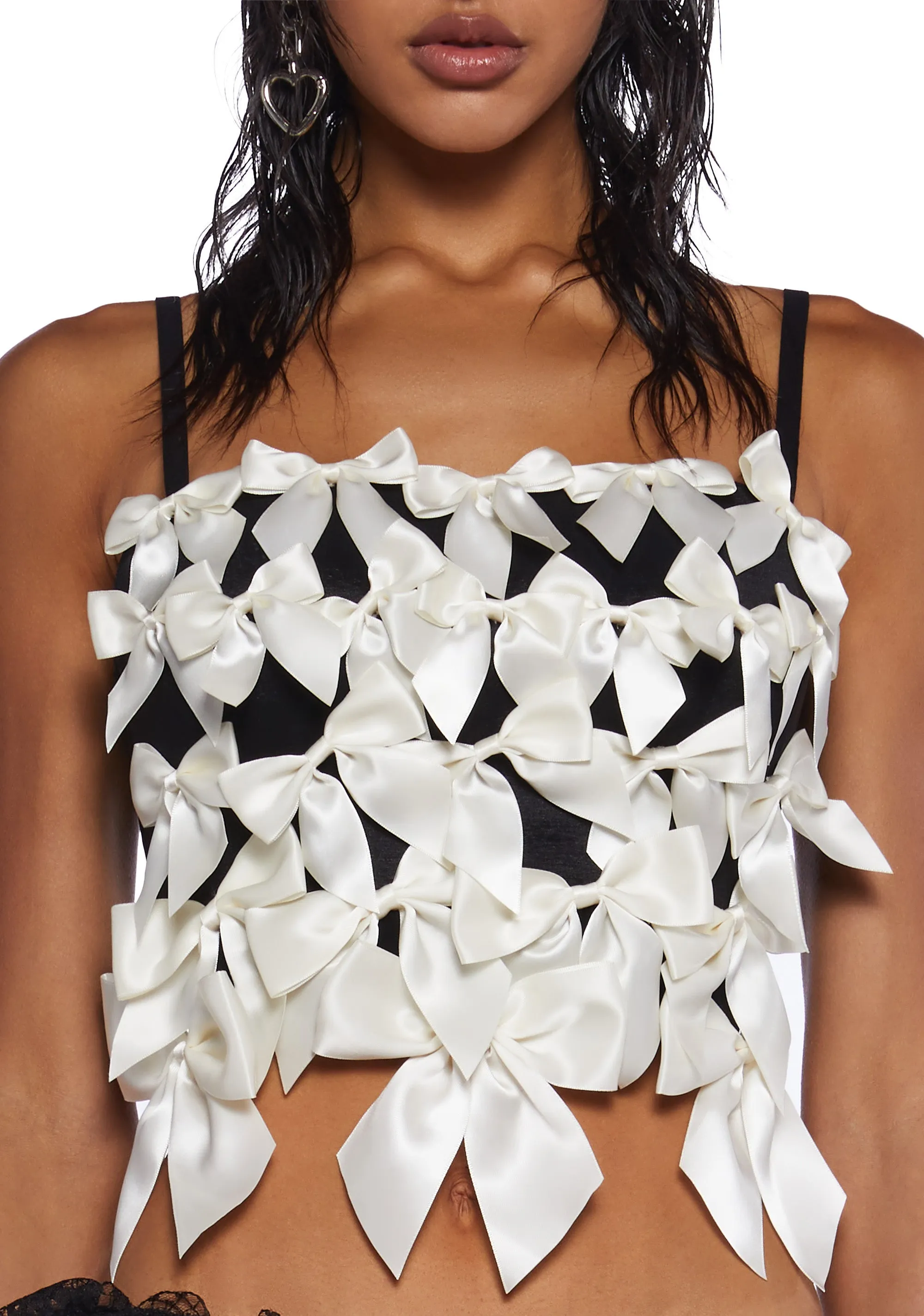 Put A Bow On It Corset Top sold by Dolls Kill product image thumbnail 5