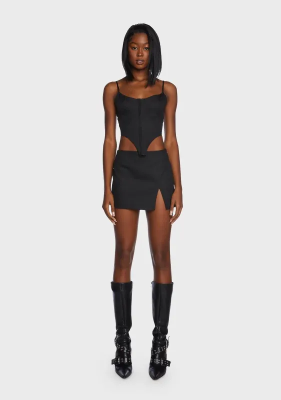 Night Happy Hour Meeting Skirt Set sold by Dolls Kill