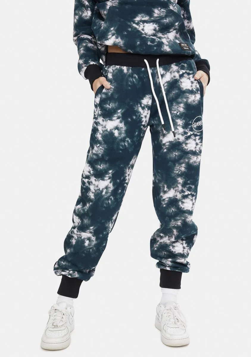 Mike Tie Dye Joggers sold by Dolls Kill