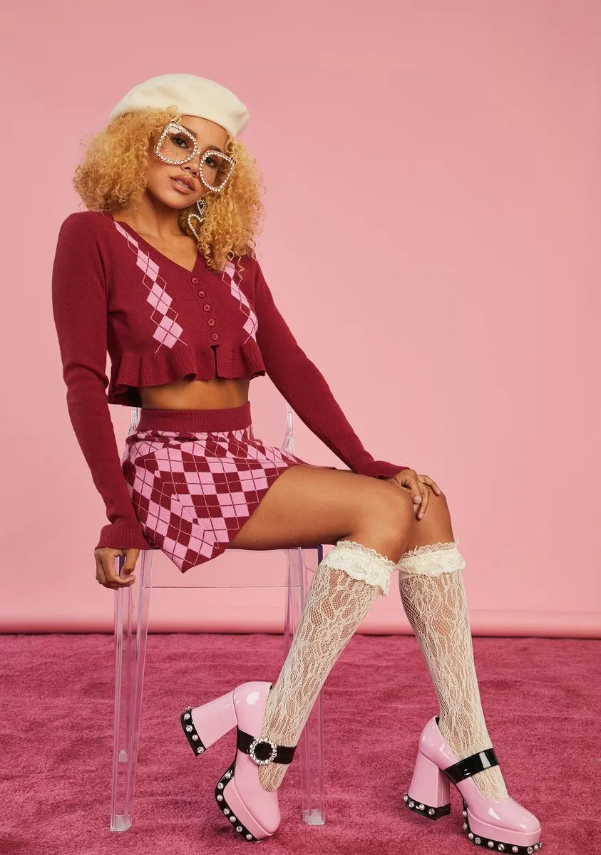 Naughty Reindeer Tee sold by Dolls Kill