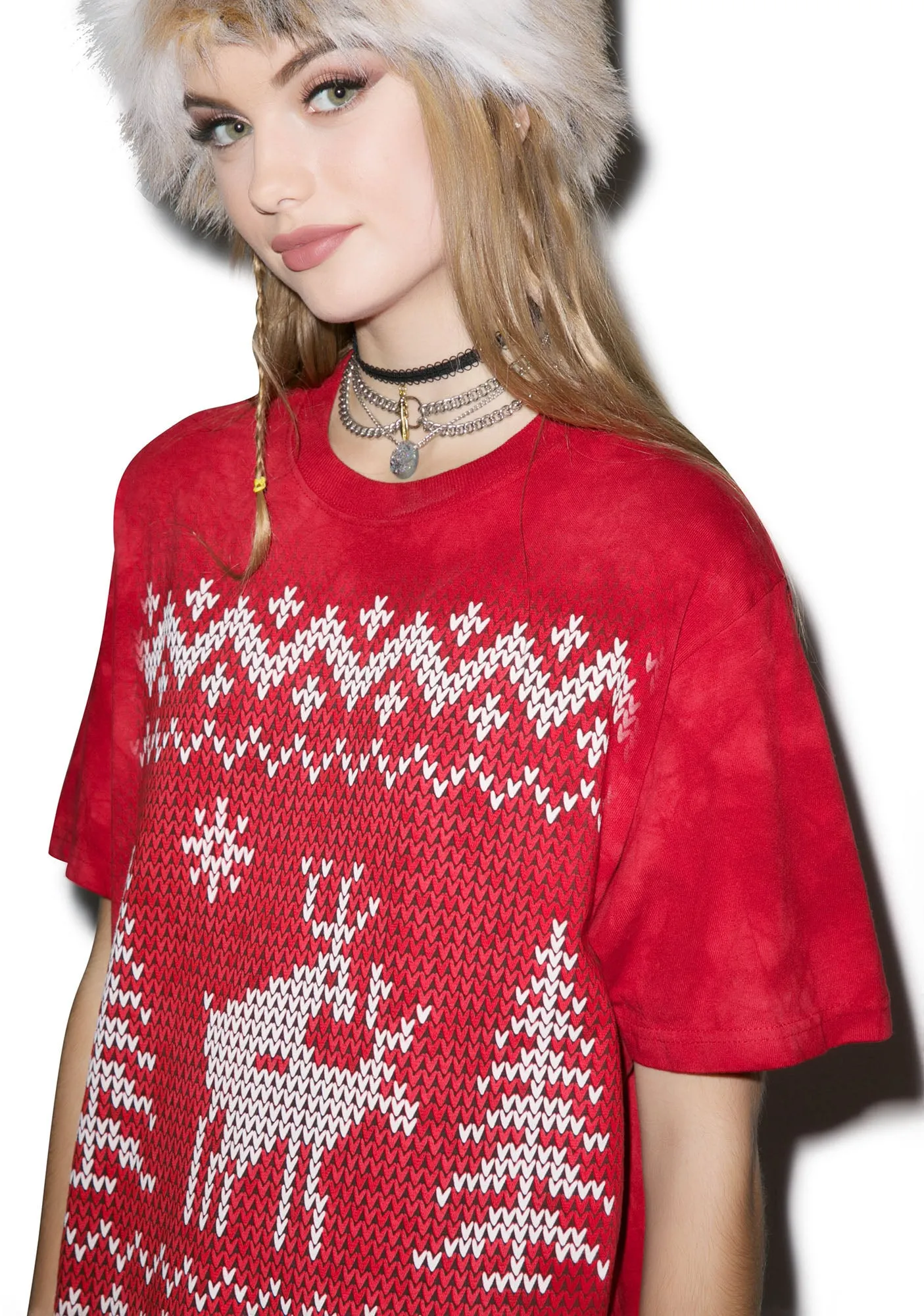 Naughty Reindeer Tee sold by Dolls Kill product image thumbnail 3