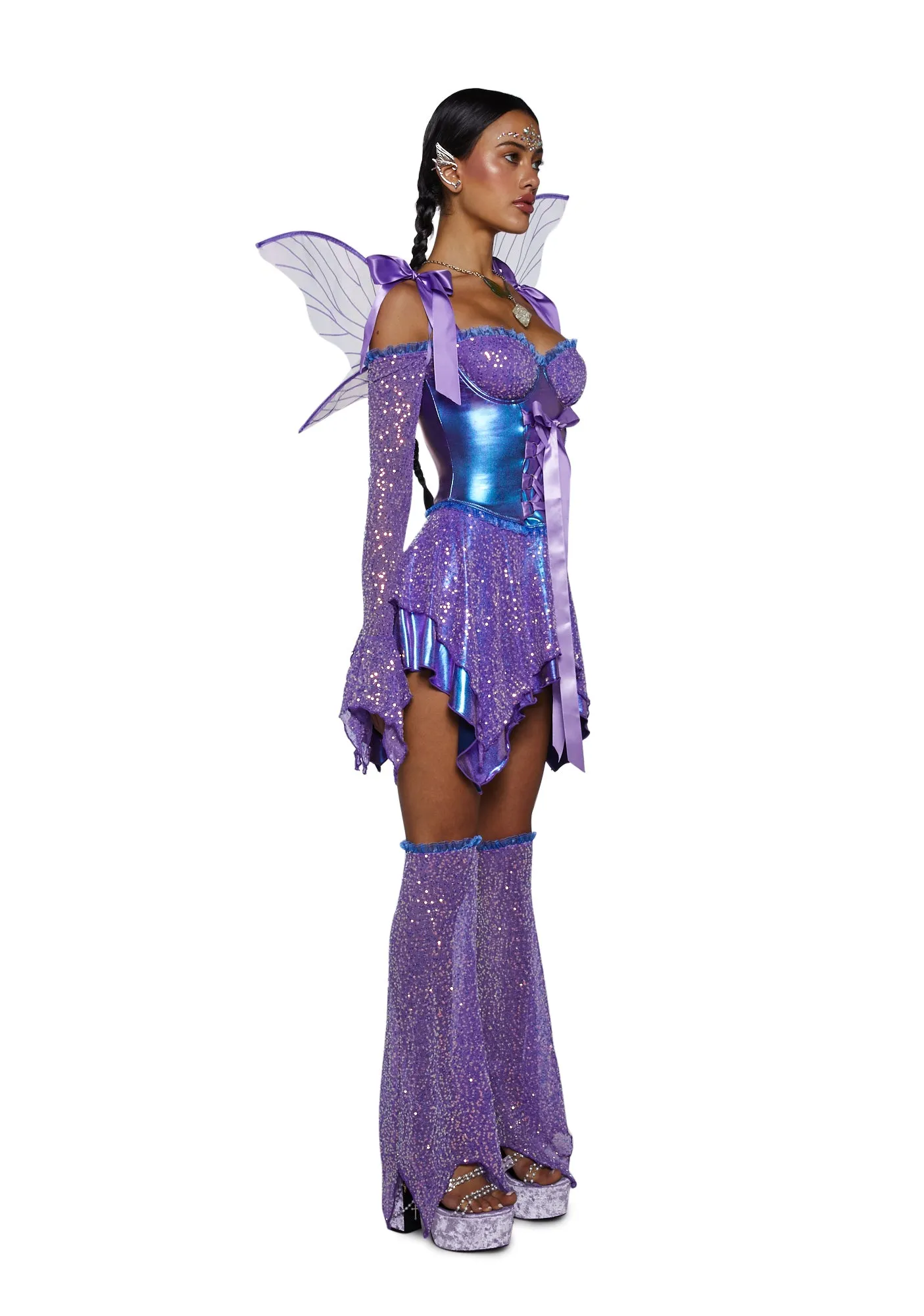 Cyber Fairy Costume Set sold by Dolls Kill product image thumbnail 3