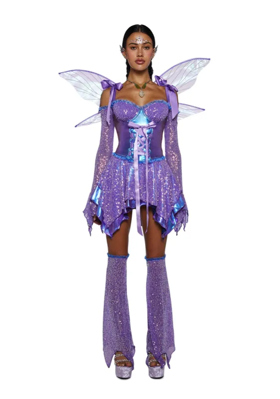 Cyber Fairy Costume Set sold by Dolls Kill