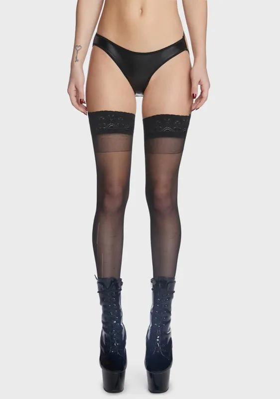 Look Back At It Chain Thong sold by Dolls Kill