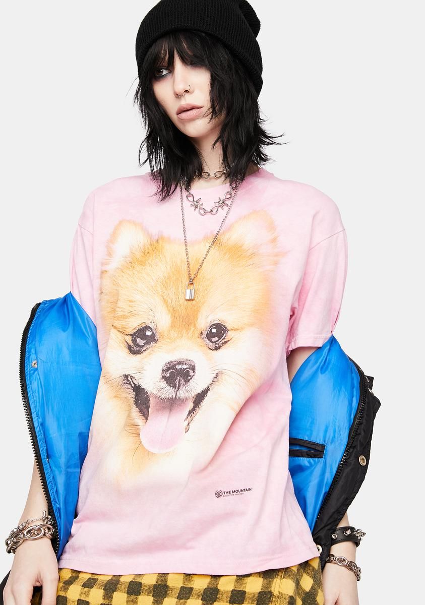 Happy Pomeranian Graphic Tee sold by Dolls Kill product image thumbnail 2