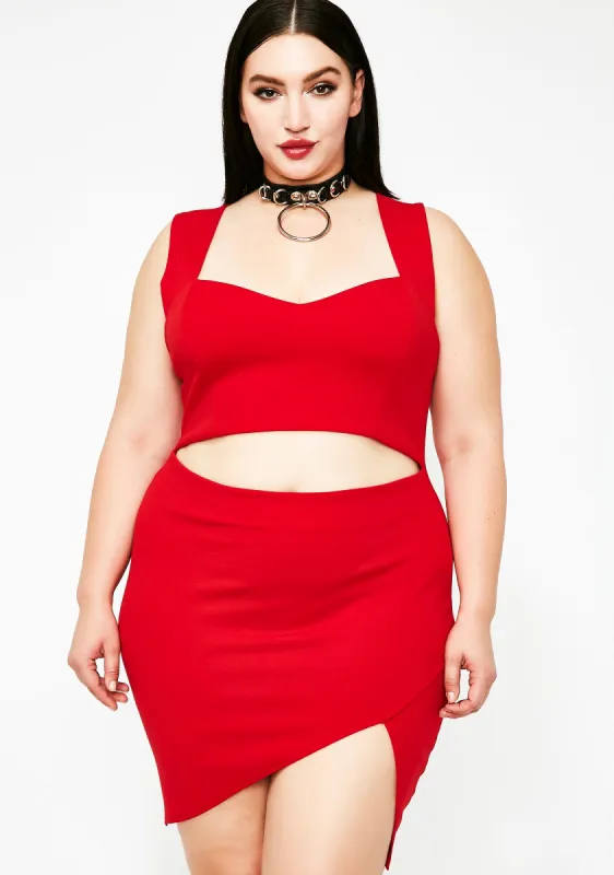 Bloody Impure Thoughts Cut Out Dress sold by Dolls Kill