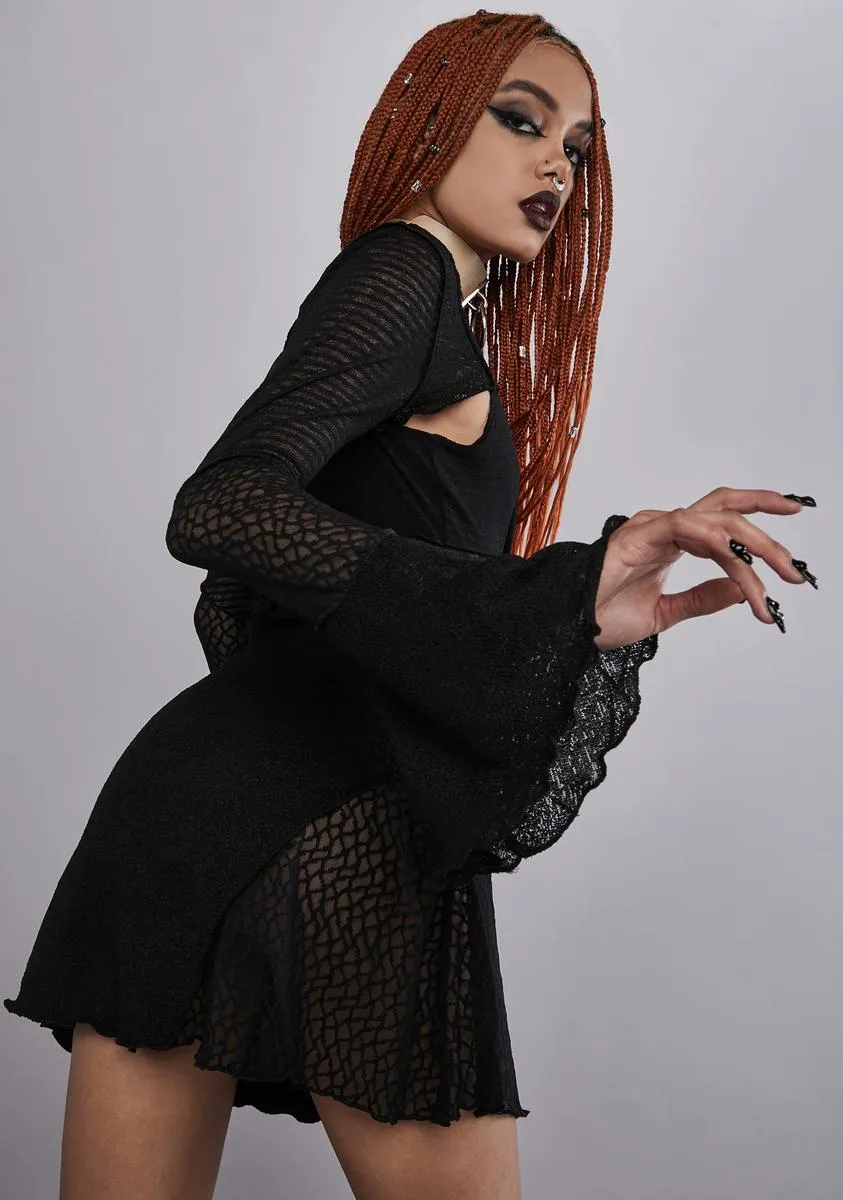 Incantation Nation Dress And Shrug Set sold by Dolls Kill product image thumbnail 4