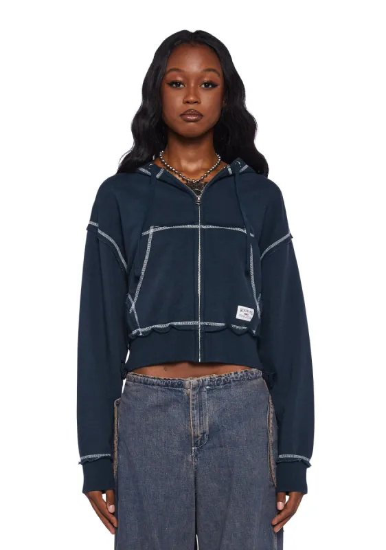 Shrunken Terry Hoodie made by BDG