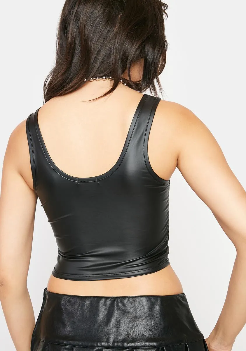 Let's Try Again Crop Tank sold by Dolls Kill product image thumbnail 4