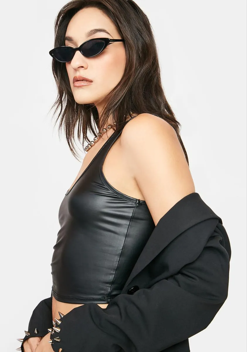 Let's Try Again Crop Tank sold by Dolls Kill product image thumbnail 2