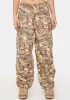 Desert Camo Flap Pocket Pants sold by Dolls Kill