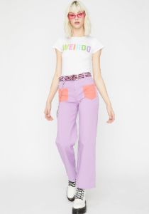 Weirdo Gang Cropped Tee sold by Dolls Kill