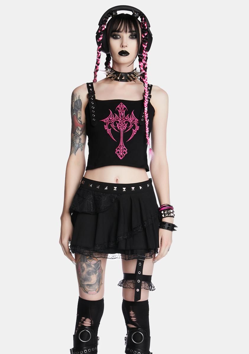 No Redemption Graphic Tank sold by Dolls Kill