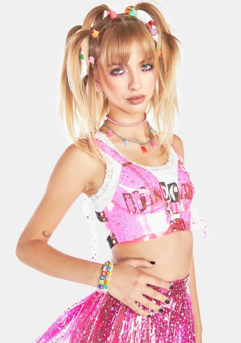 Chasing Starlight Vinyl Bustier sold by Dolls Kill product image thumbnail 2