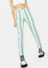 Pastel Stripe Mom Jeans sold by Dolls Kill