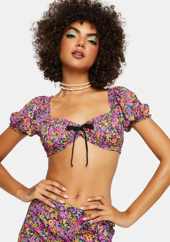Maud Crop Top sold by Dolls Kill