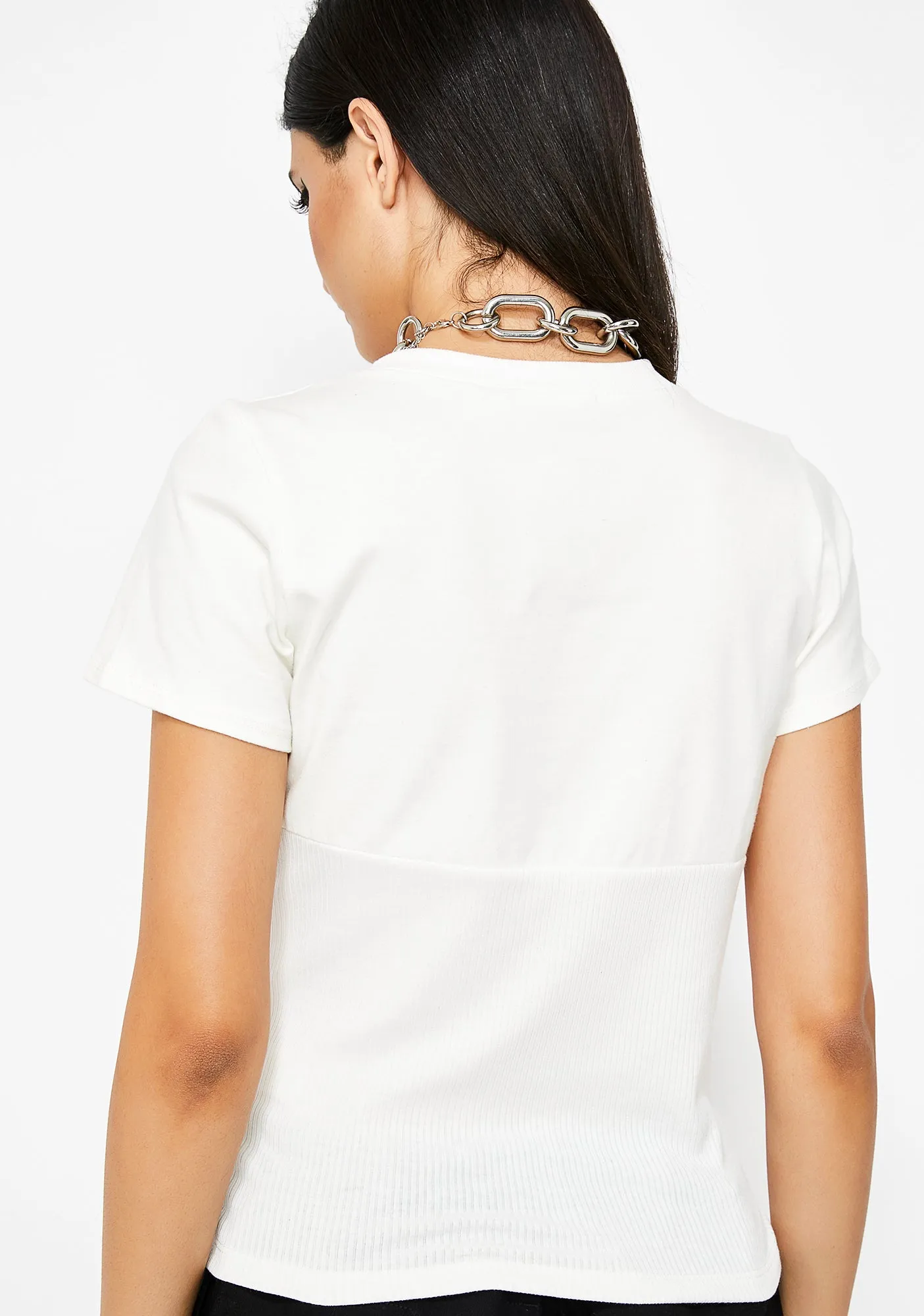 Icy Brace Urself Corset Tee sold by Dolls Kill product image thumbnail 4