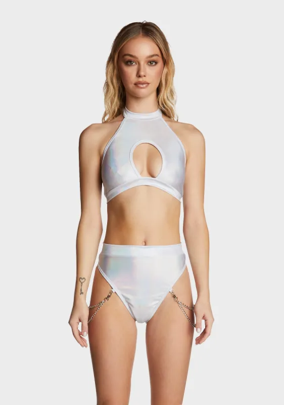 Fierce Key Halter Top sold by Dolls Kill