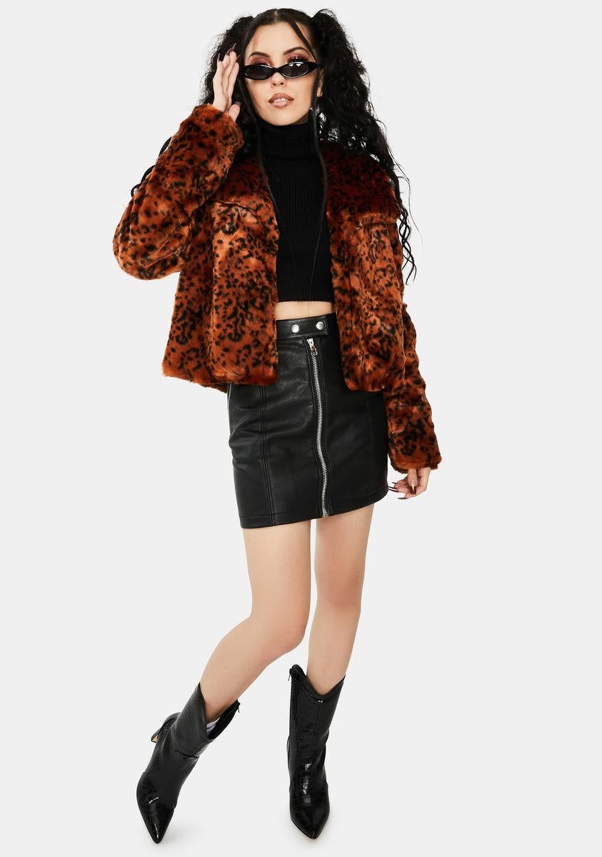 Leopard Queen Jacket sold by Dolls Kill product image thumbnail 3