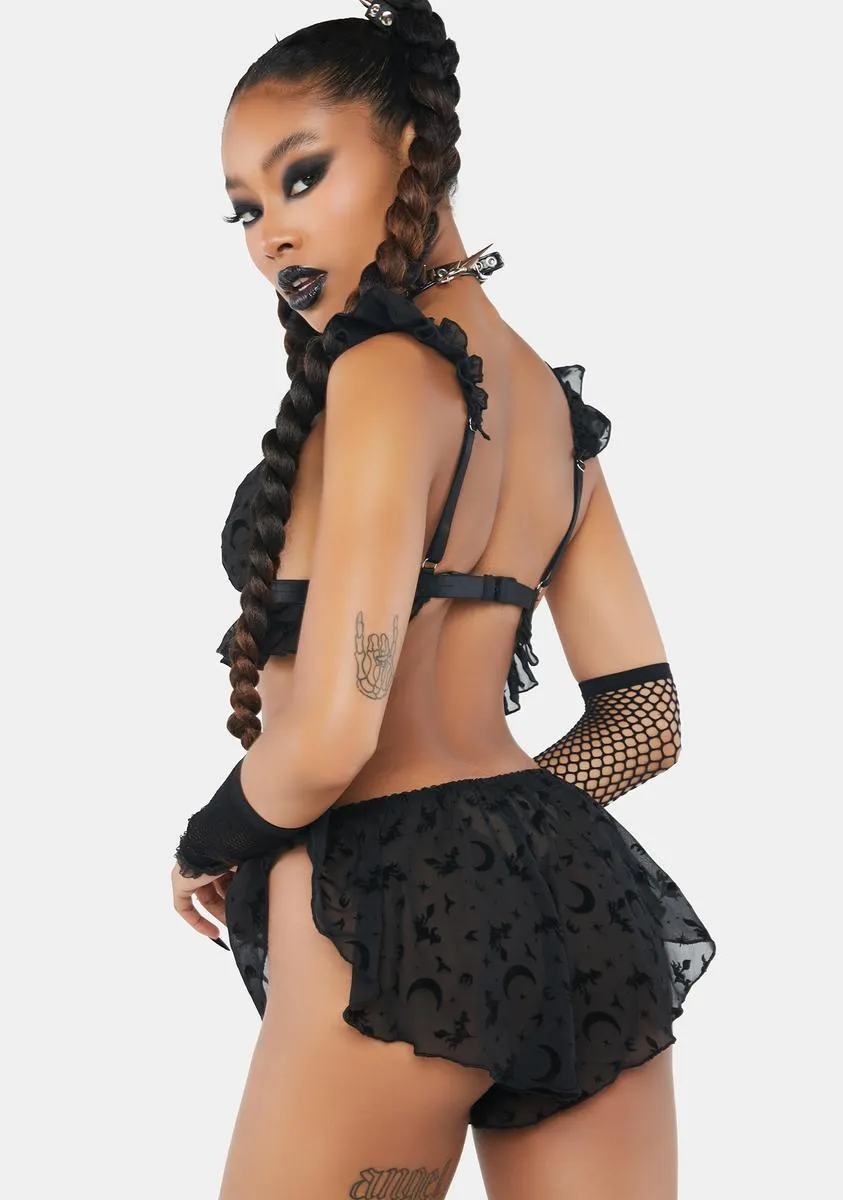 Witch You Were Here Lingerie Set sold by Dolls Kill product image thumbnail 4