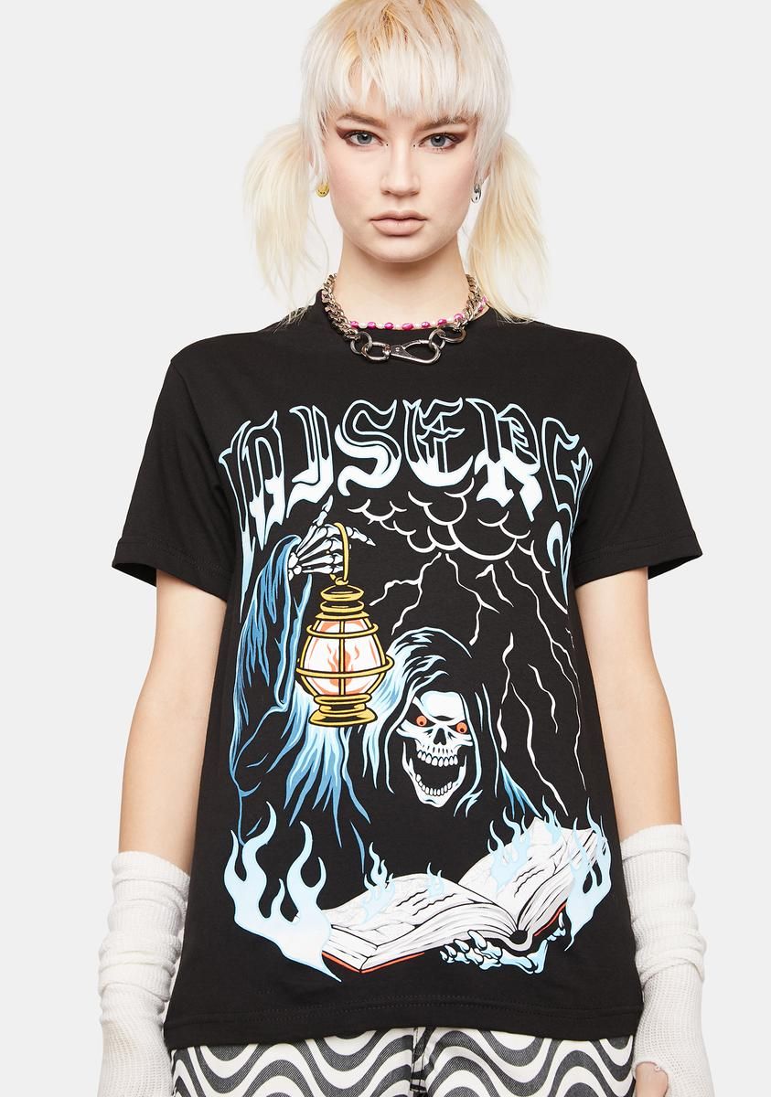 Book Of Death Graphic Tee sold by Dolls Kill