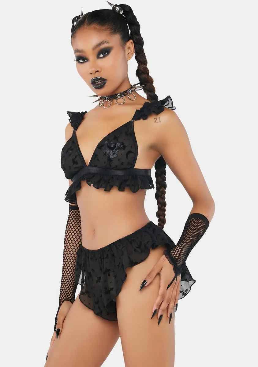 Witch You Were Here Lingerie Set sold by Dolls Kill product image thumbnail 2