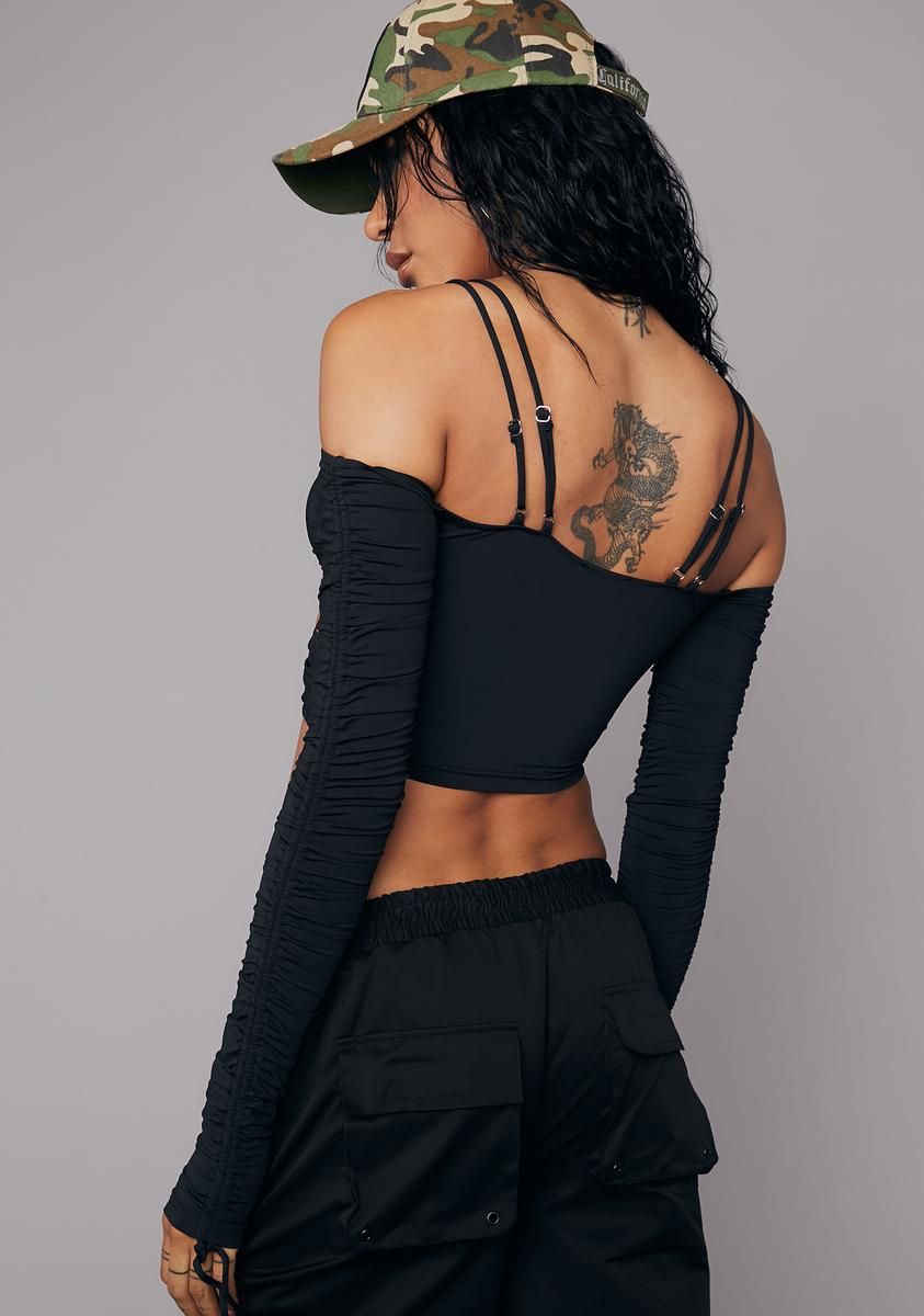 Undercover Lovers Off Shoulder Top sold by Dolls Kill product image thumbnail 4