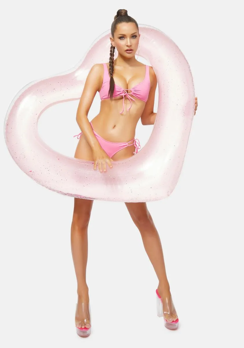 Pink Leto Bikini Top sold by Dolls Kill product image thumbnail 3
